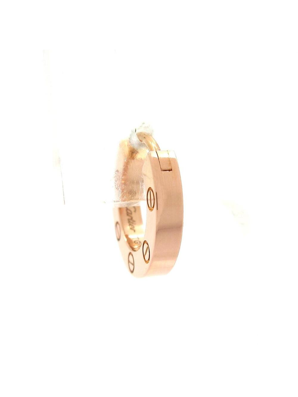 Cartier Love Single Earrings 18K Rose #339788C17B